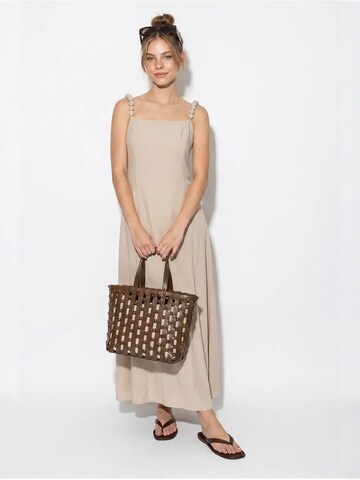 Abito 'Maxi' di Bianco Lucci in beige