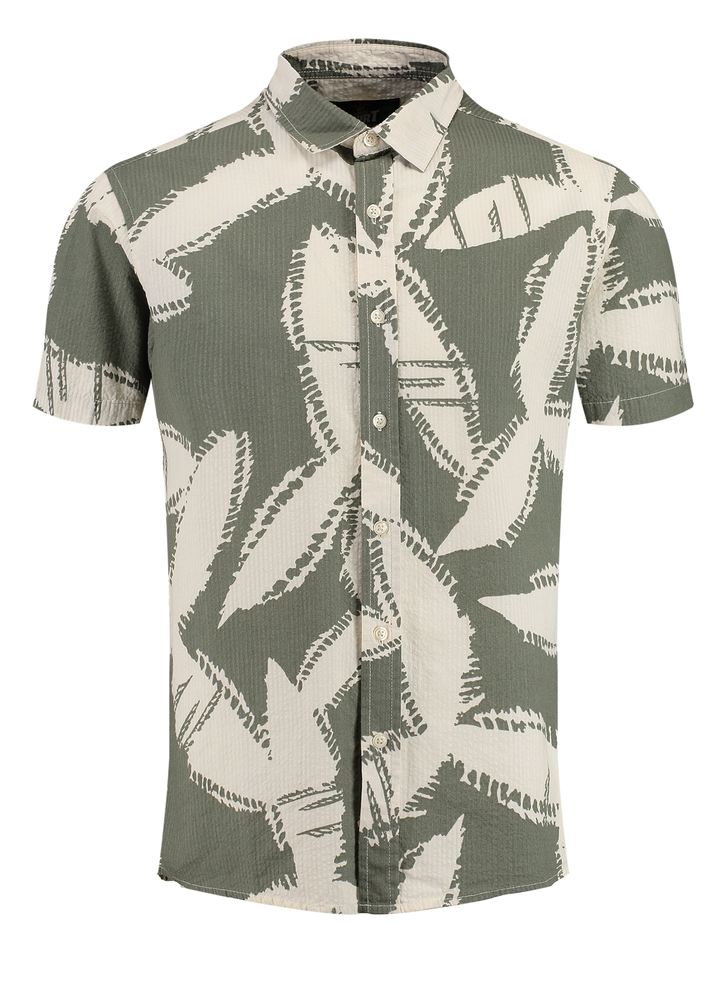 Key Largo Рубашка 'MSH SPARX' в Зеленый: спереди