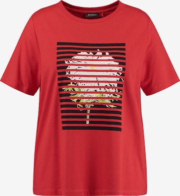SAMOON - Camiseta en rojo: frente