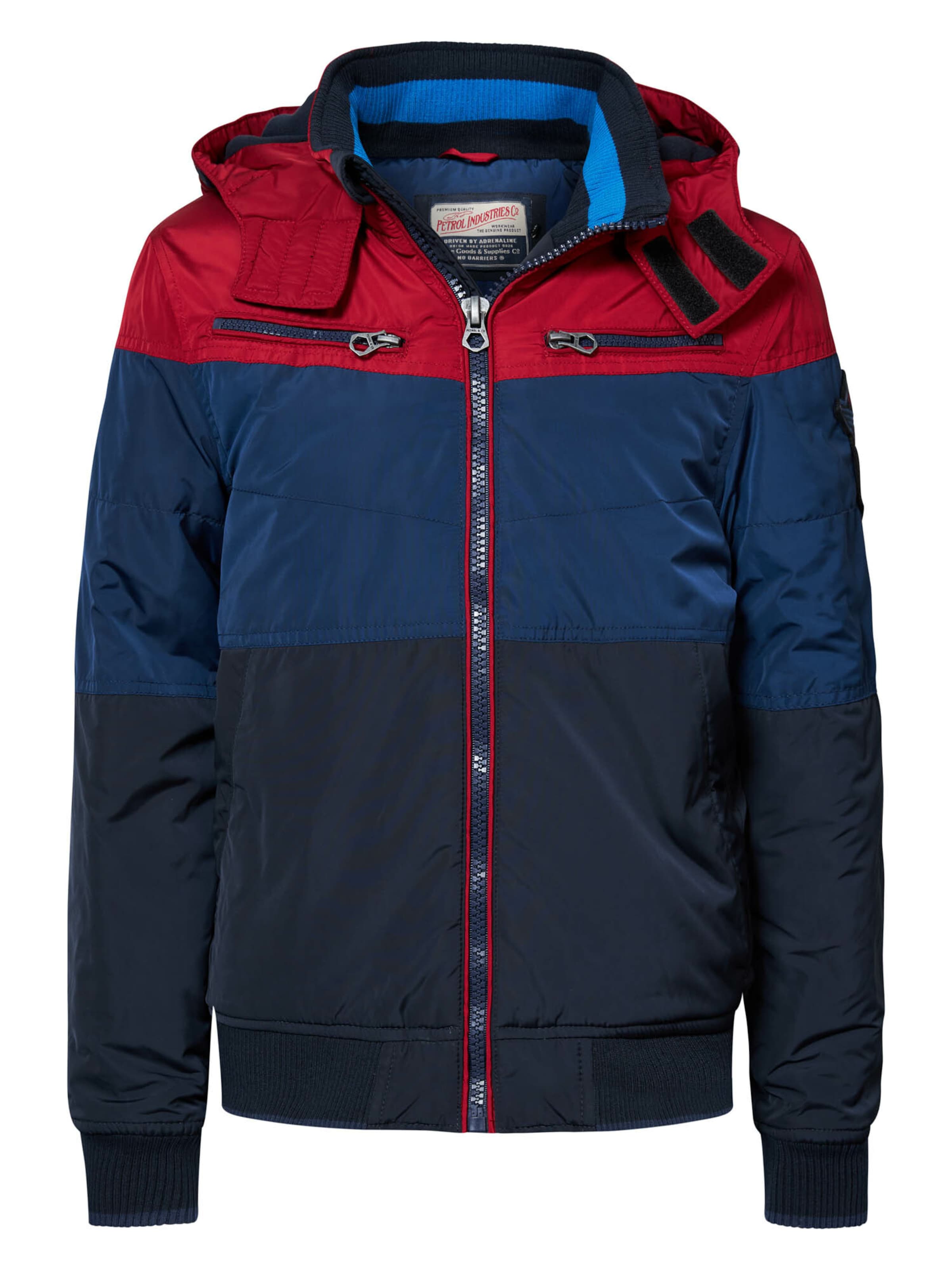 Petrol Industries Talvitakki värissä sininen: etupuoli