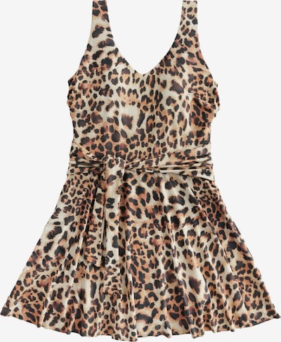 Maudymosi kostiumėlis-suknelė iš Next, spalva – kremo / ruda / brokato spalva / juoda, Prekių apžvalga