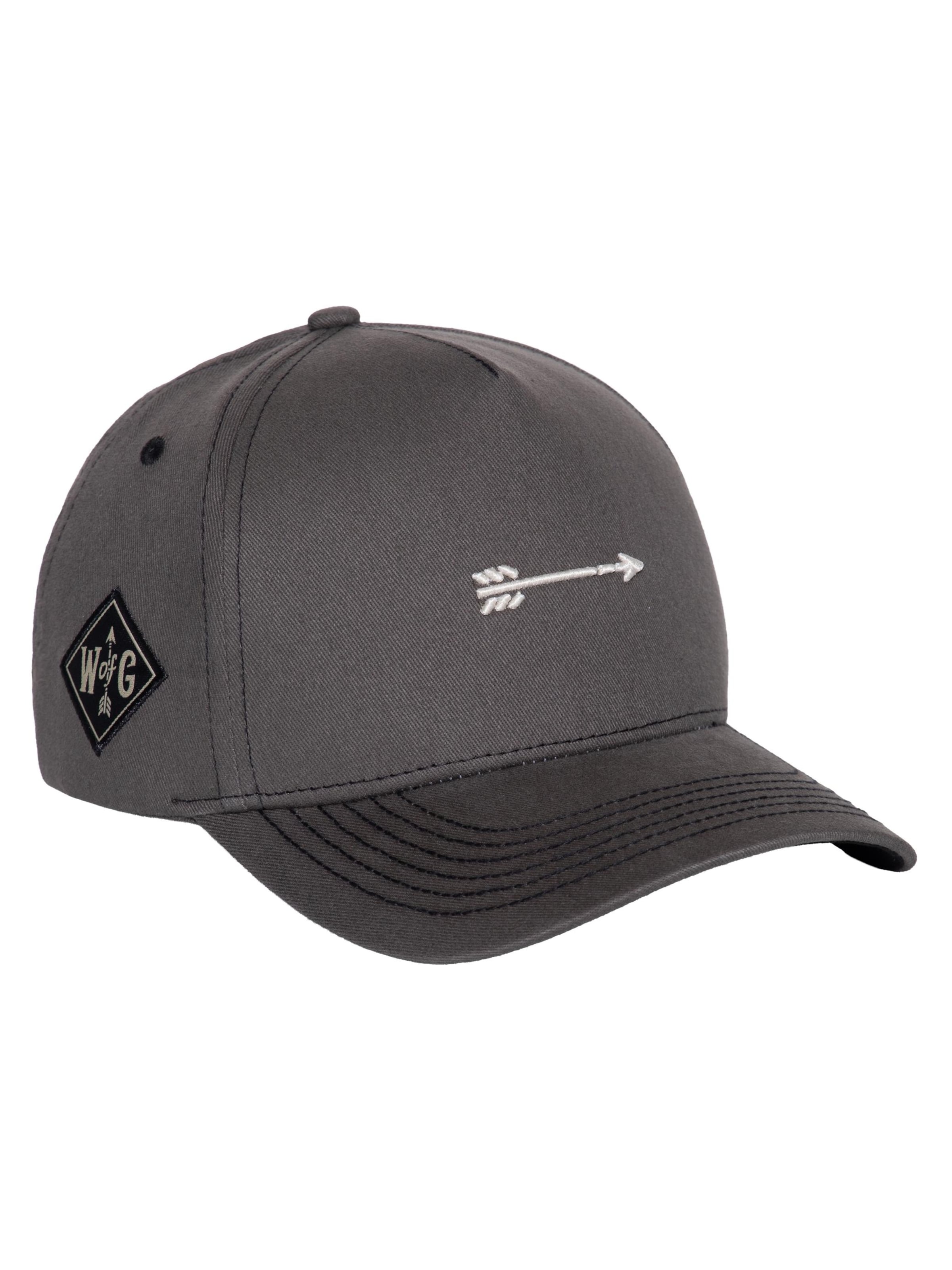 WAY OF GLORY Cap in Grey: front