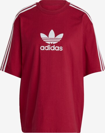 ADIDAS ORIGINALS Shirt 'Centre Stage' in Red: front