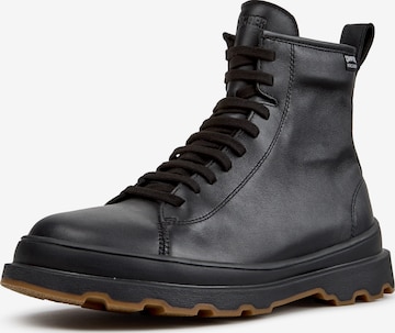 Boots stringati 'Brutus+' di CAMPER in nero: frontale