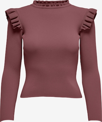 Pullover 'Sia Sally' di ONLY in rosa: frontale