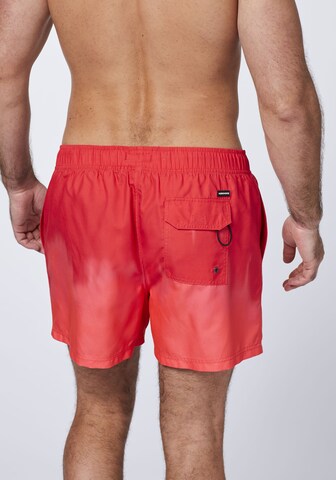 CHIEMSEE Board Shorts in Red