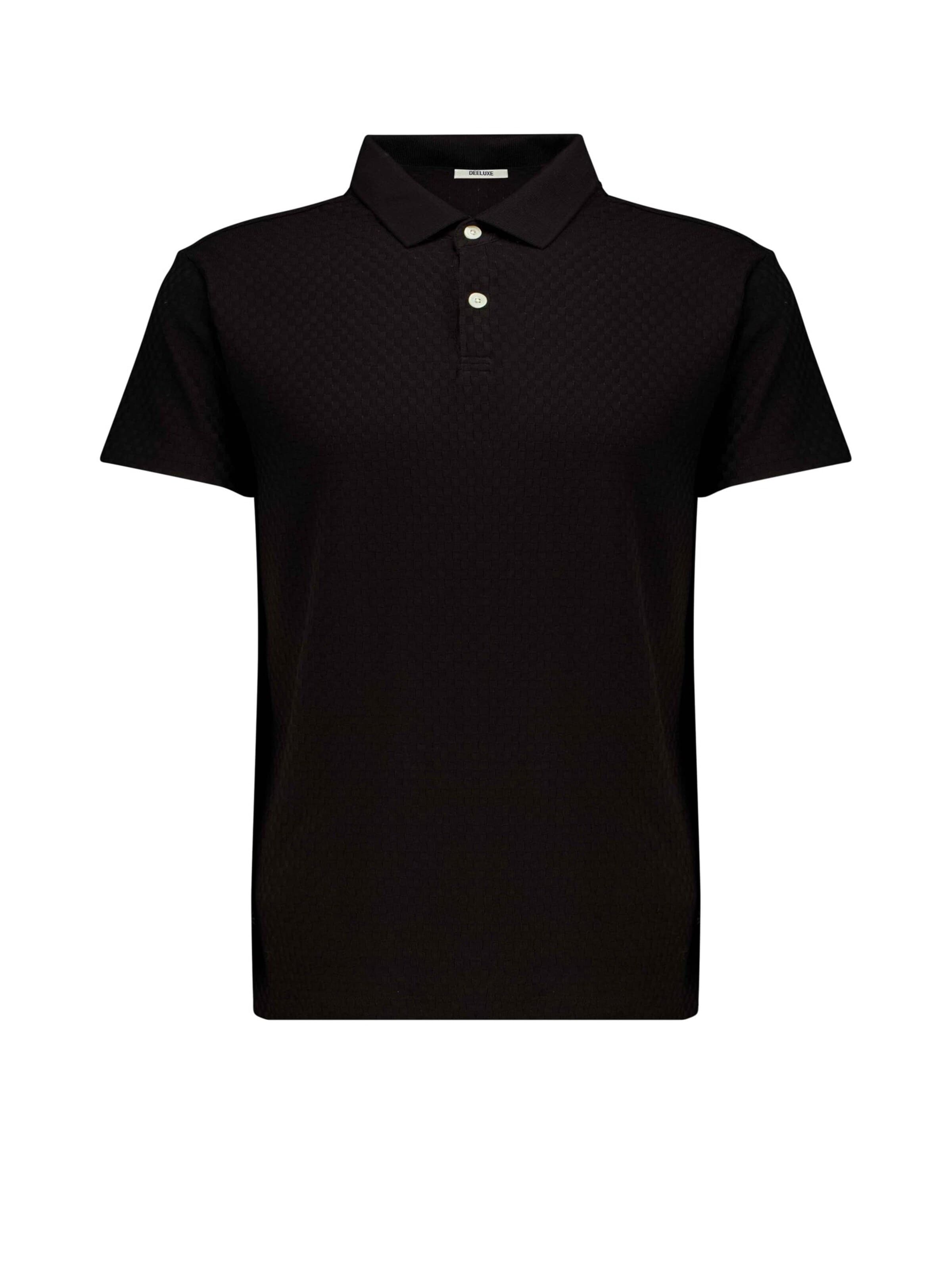 Deeluxe Shirt 'Merlin' in Schwarz: Vorderseite