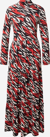 Warehouse Φόρεμα σε κόκκινο / μαύρο / λευκό, Άποψη προϊόντος