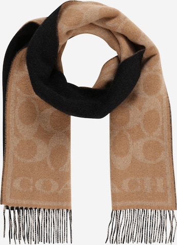 COACH Scarf in Black: front