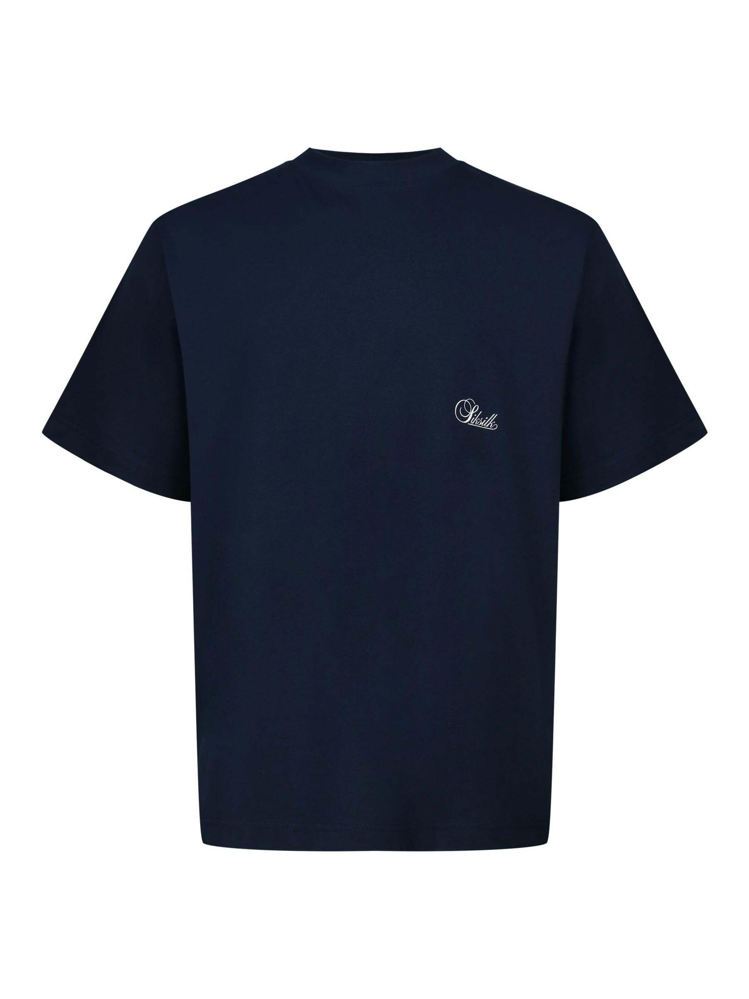 SikSilk Shirt in Blue: front