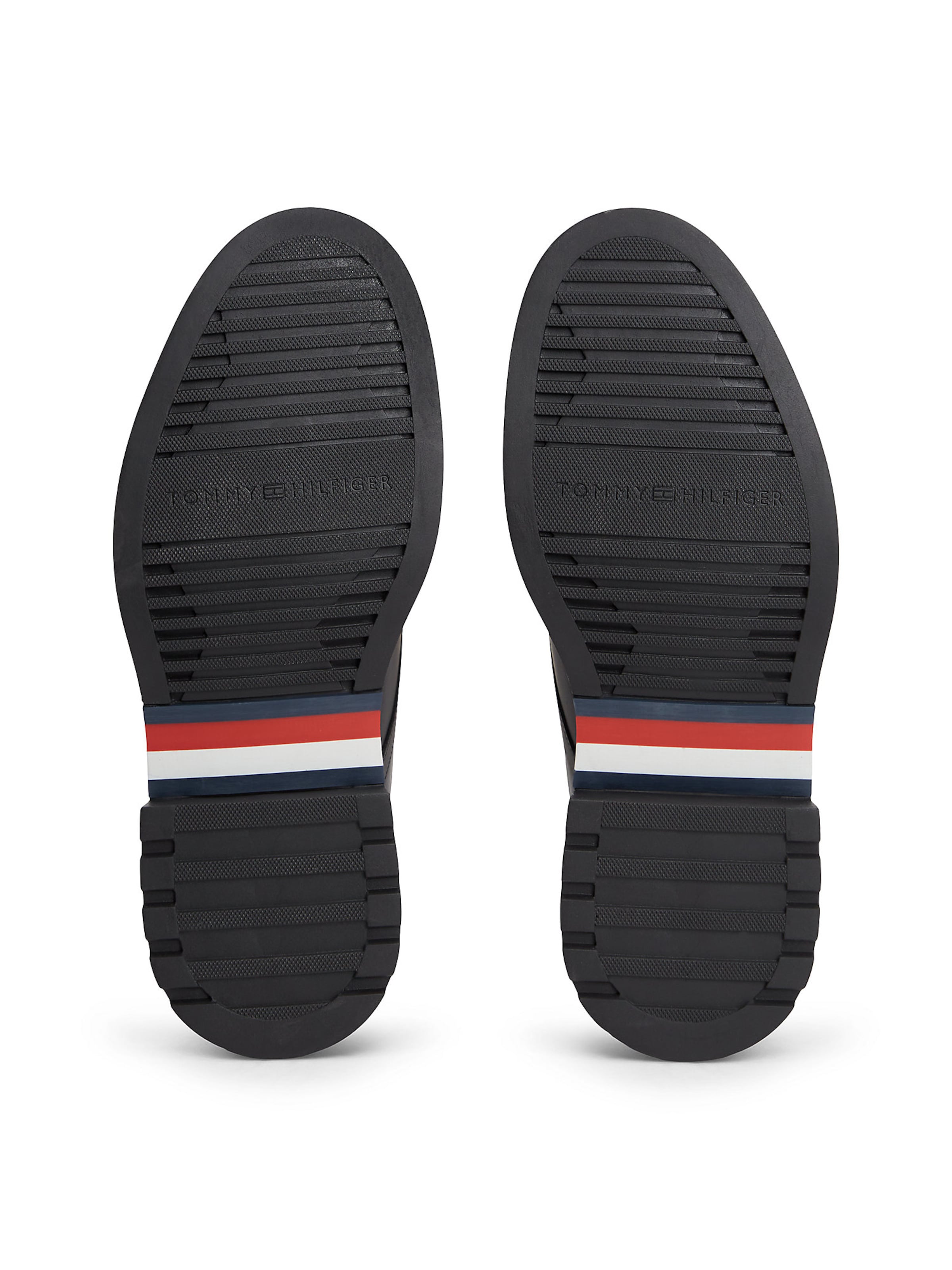 Chaussure à lacets TOMMY HILFIGER en noir