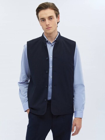KİP Bodywarmer in Blauw: voorkant
