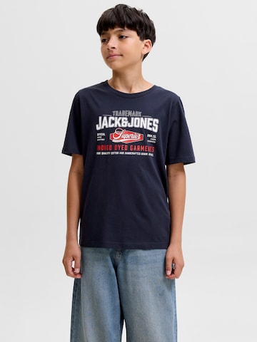 Jack & Jones Junior Shirts i blå: forside