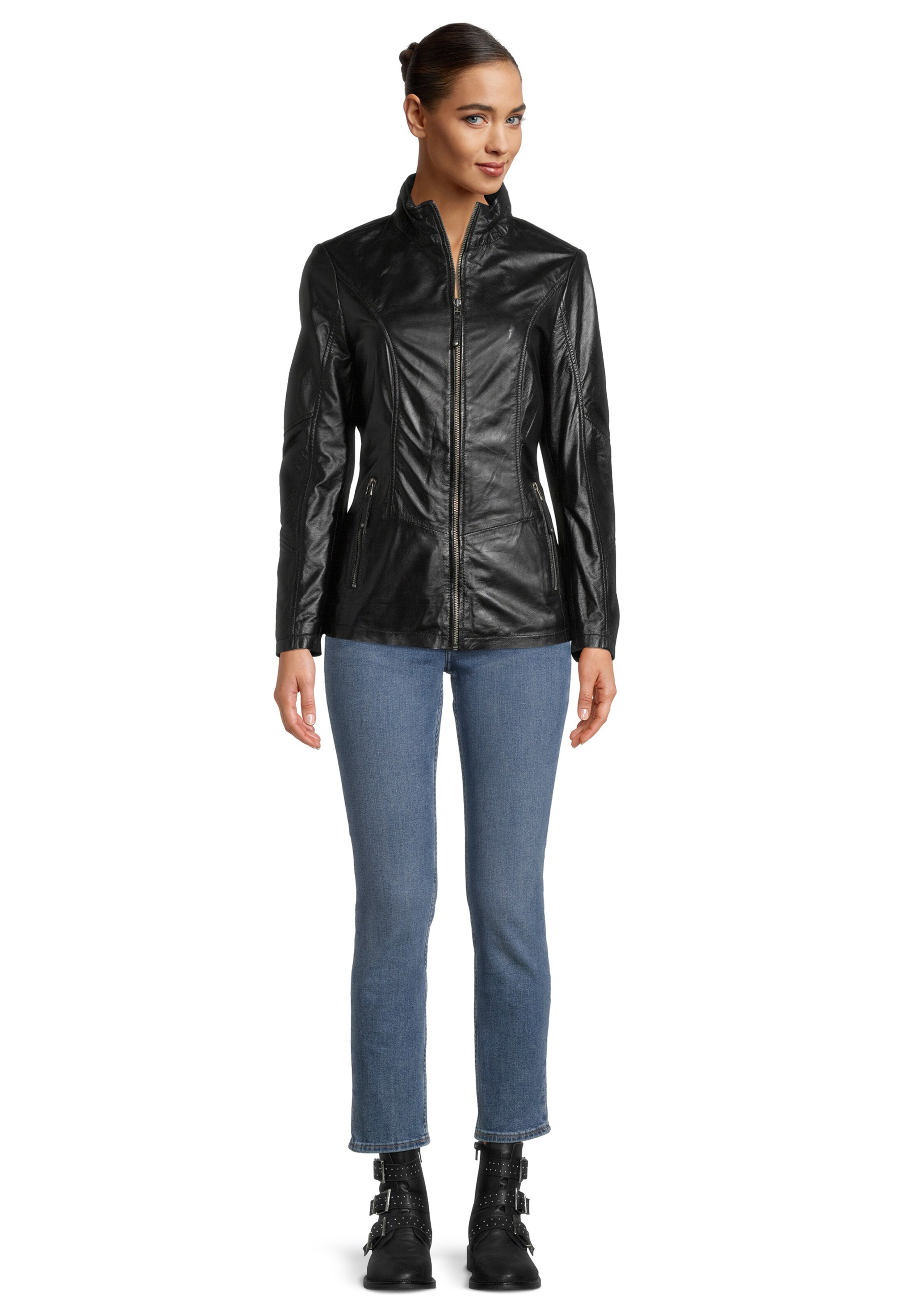 7ELEVEN Übergangsjacke 'Grenoble' in Schwarz