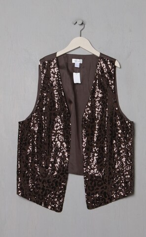 Peter Hahn Vest in 6XL in Brown: front