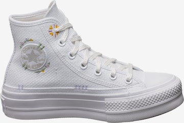 CONVERSE Sneakers hoog 'Chuck Taylor Lift' in Wit