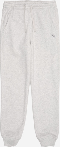 pilka Abercrombie & Fitch Siaurėjantis Kelnės: priekis