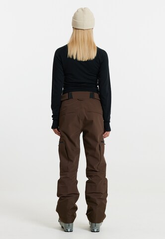 SOS Regular Workout Pants 'Lipno' in Brown