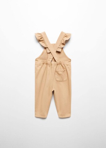 Regular Salopetă 'Emille' de la MANGO KIDS pe bej