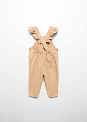 MANGO KIDS regular Overalls 'Emille' i beige