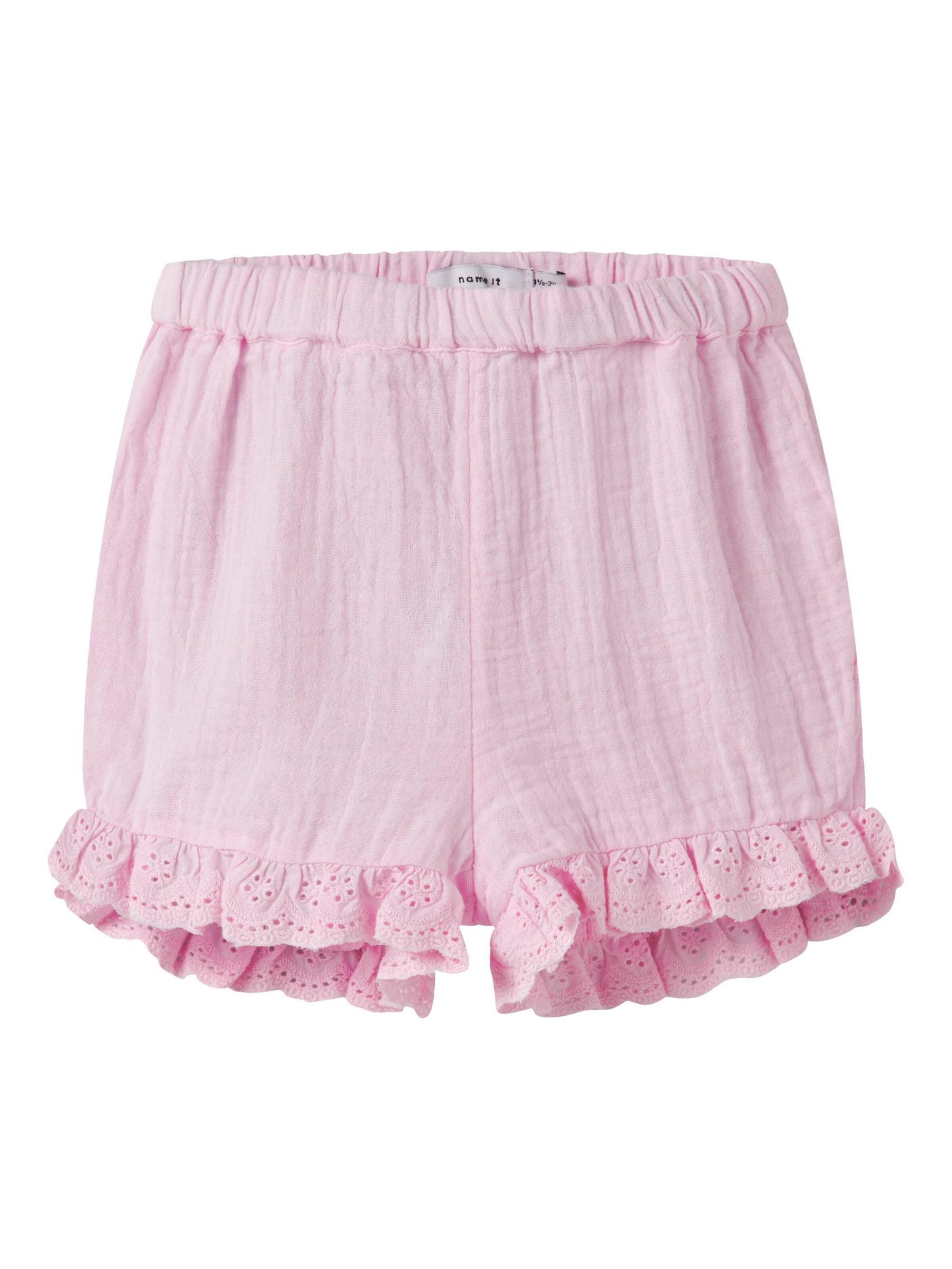 NAME IT - regular Pantalón en rosa: frente