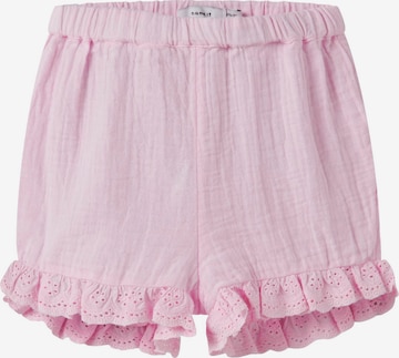 regular Pantaloni di NAME IT in rosa: frontale