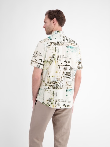 LERROS Regular fit Button Up Shirt in White