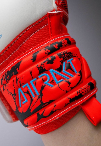 REUSCH Athletic Gloves 'Attrakt Grip' in Red