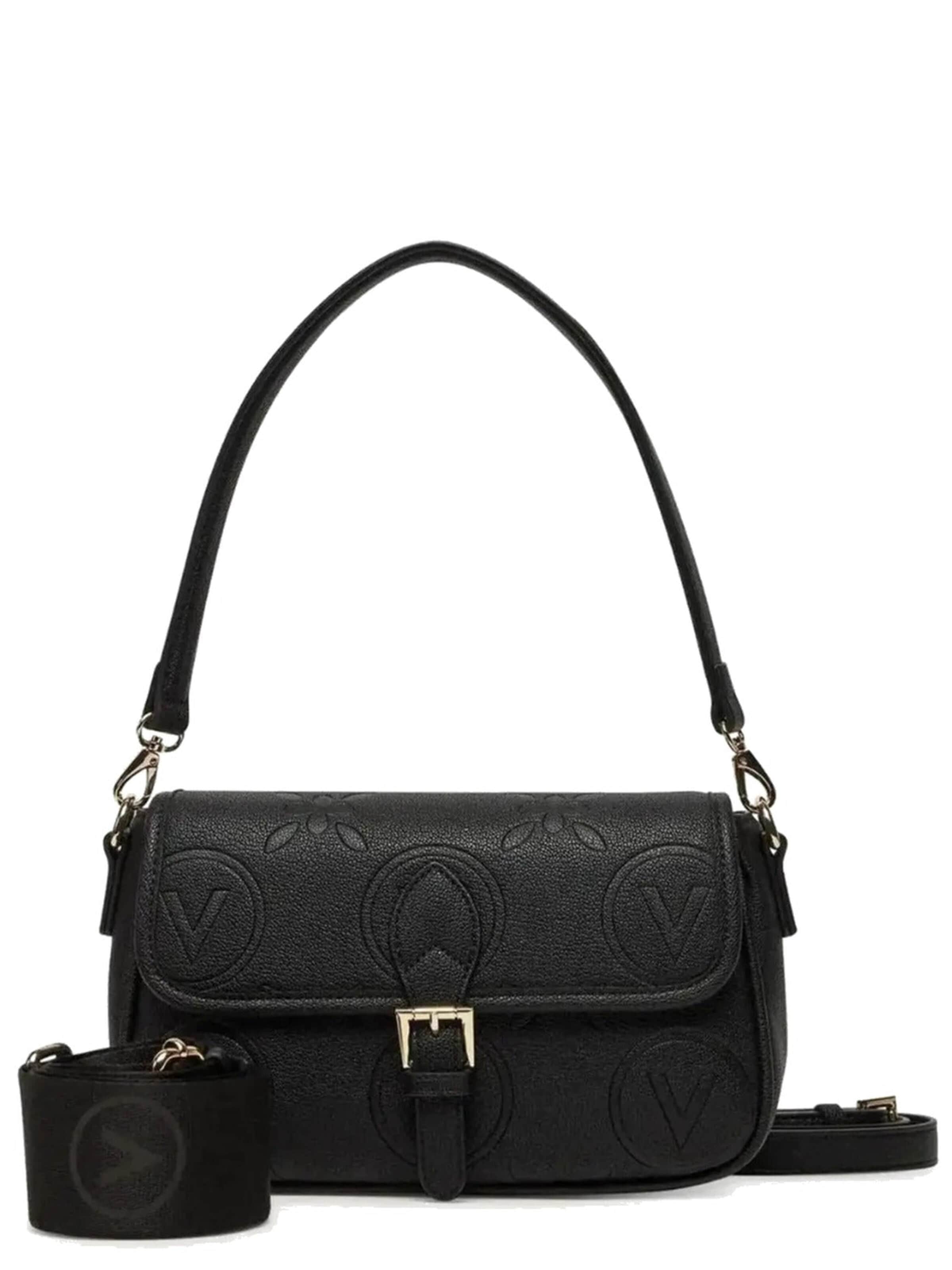 VALENTINO - Bolso de mano 'Samba' en negro: frente