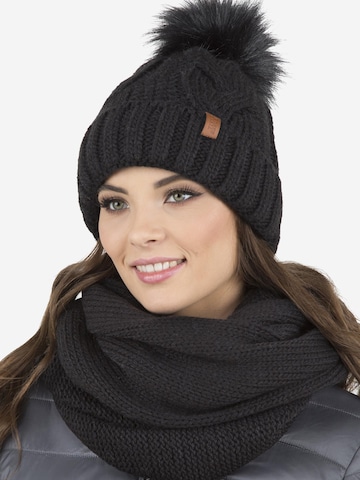 Vivisence Mütze '7014 Set' in Schwarz