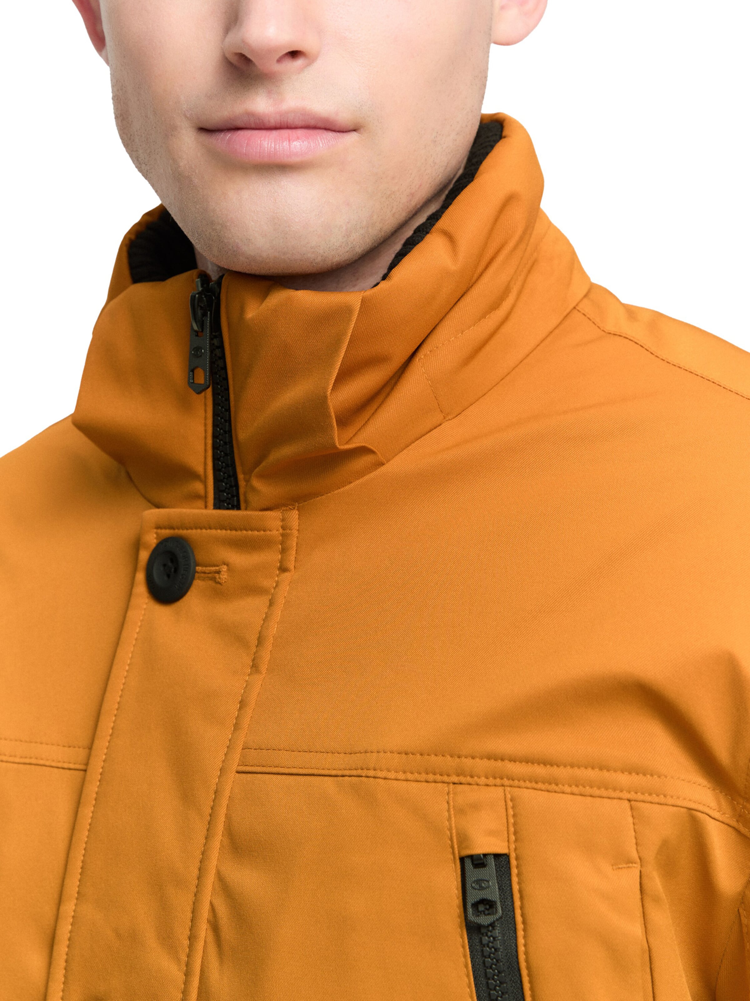 TOM TAILOR Zimska jakna | rjava barva