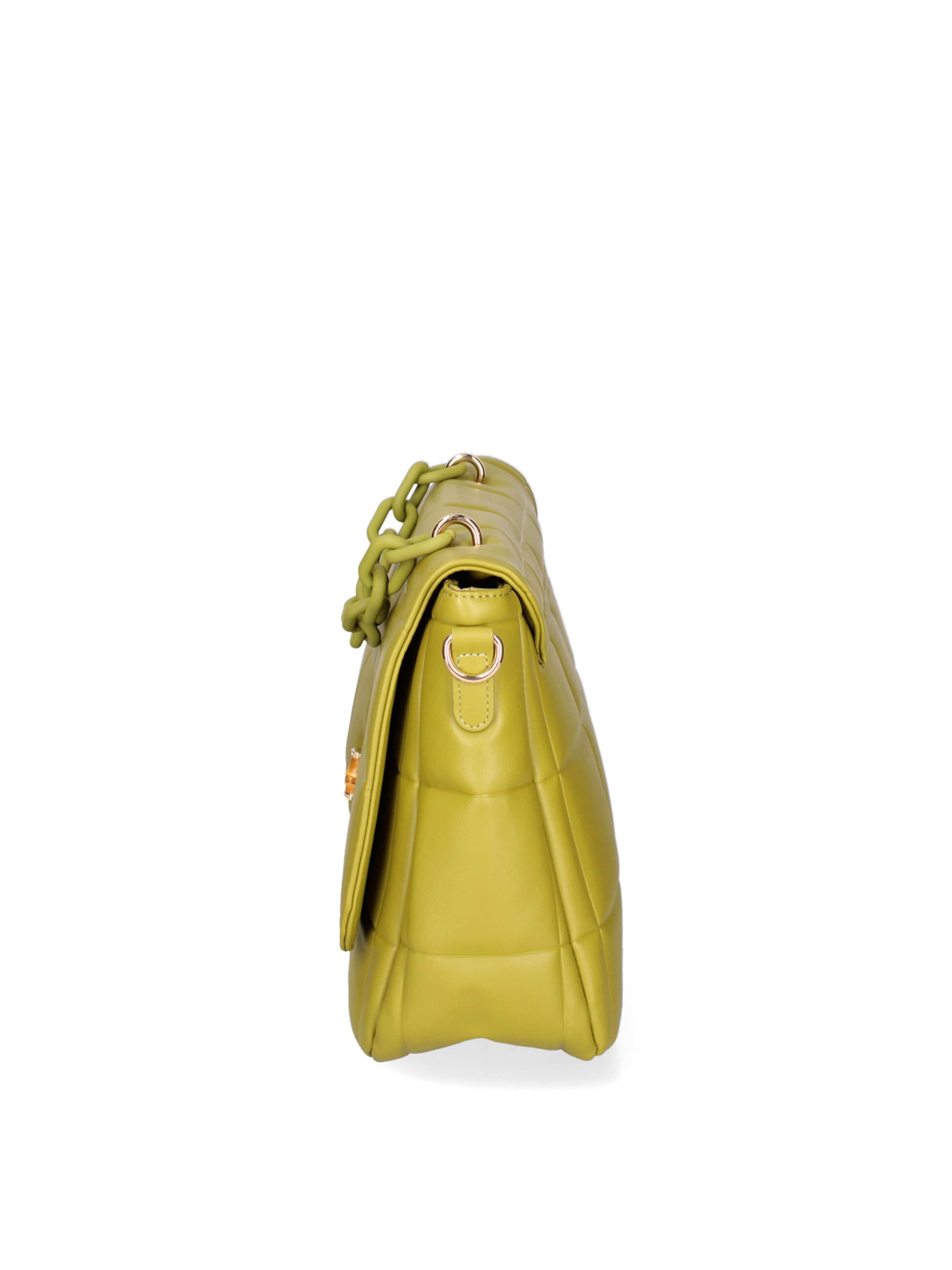 Borsa a mano 'Borsa a mano Solange ecopelle vegana con catena - Diana & Co' di Diana&Co. in verde