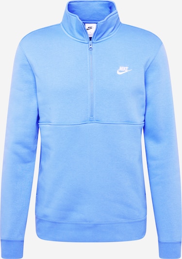 Nike Sportswear Sweatshirt in hellblau / weiß, Produktansicht