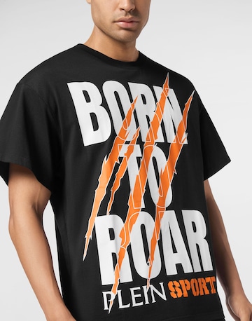Plein Sport - Camiseta 'Scratch' en negro