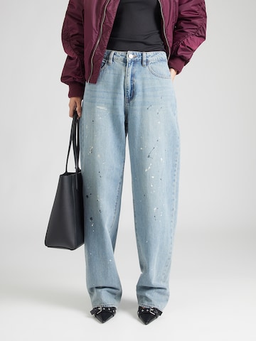 GUESS - Barrel Vaquero en azul: frente