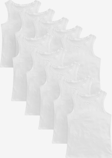 Next Topiņš, krāsa - balts, Preces skats