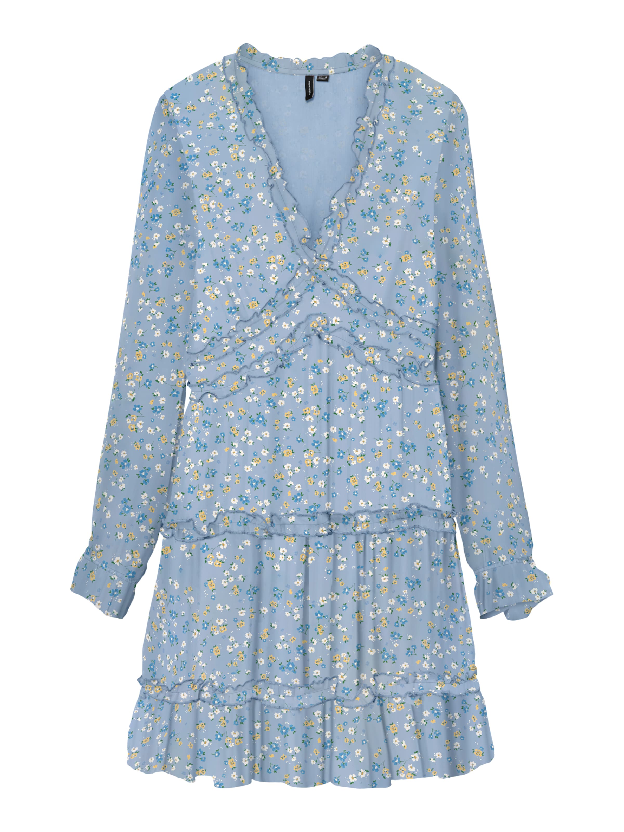 Vero Moda Tall Платье 'VMSMILLA' в Опаловый / Лимонный / Цвет ели / Белый, Обзор товара