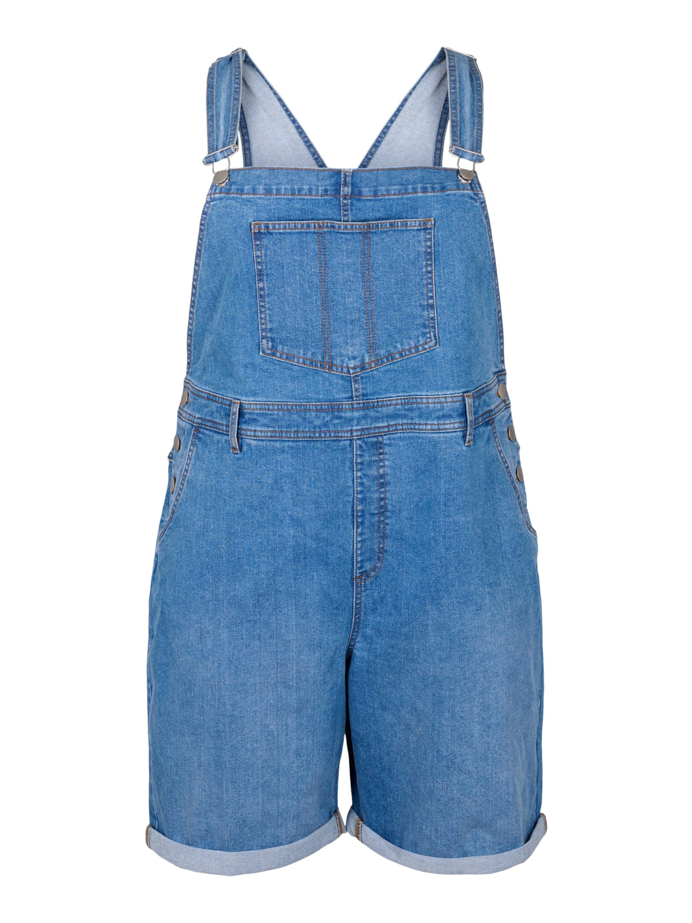 Regular Salopetă 'Jevlia' de la Zizzi pe albastru: față