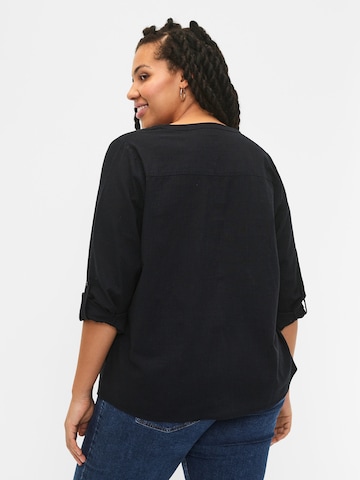 Zizzi Blouse 'CANANNA' in Black