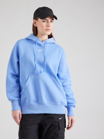 Felpa 'Phoenix Fleece' di Nike Sportswear in blu: frontale