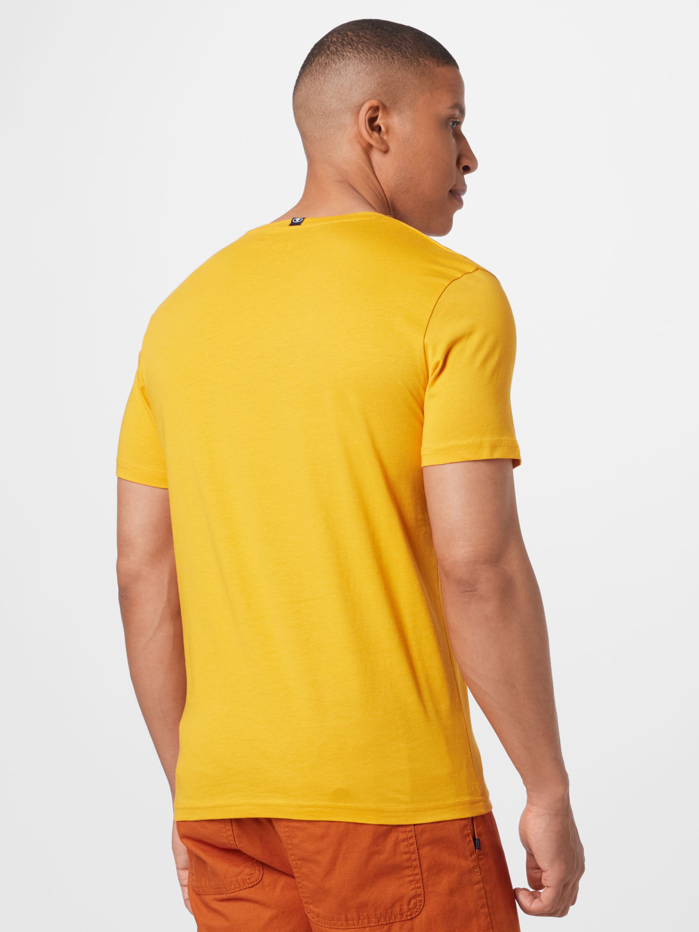Männer Große Größen TOM TAILOR T-Shirt in Limone - DL80747
