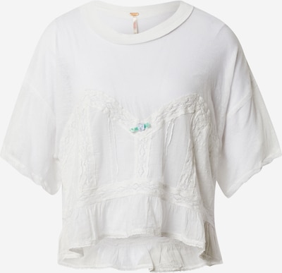 Free People Shirt 'FALL IN LOVE' in White, Item view