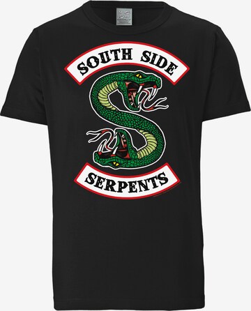 LOGOSHIRT T-Shirt 'South Side Serpents' in Mischfarben: predná strana