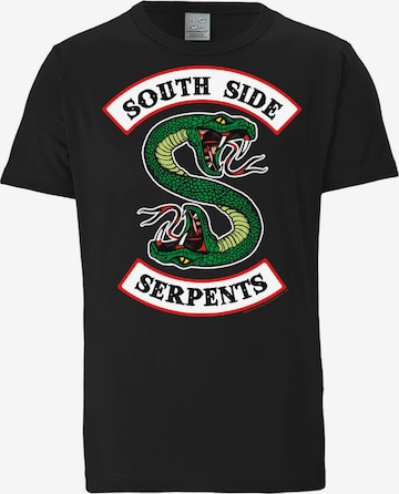 LOGOSHIRT T-Shirt 'South Side Serpents' in Mischfarben: predná strana