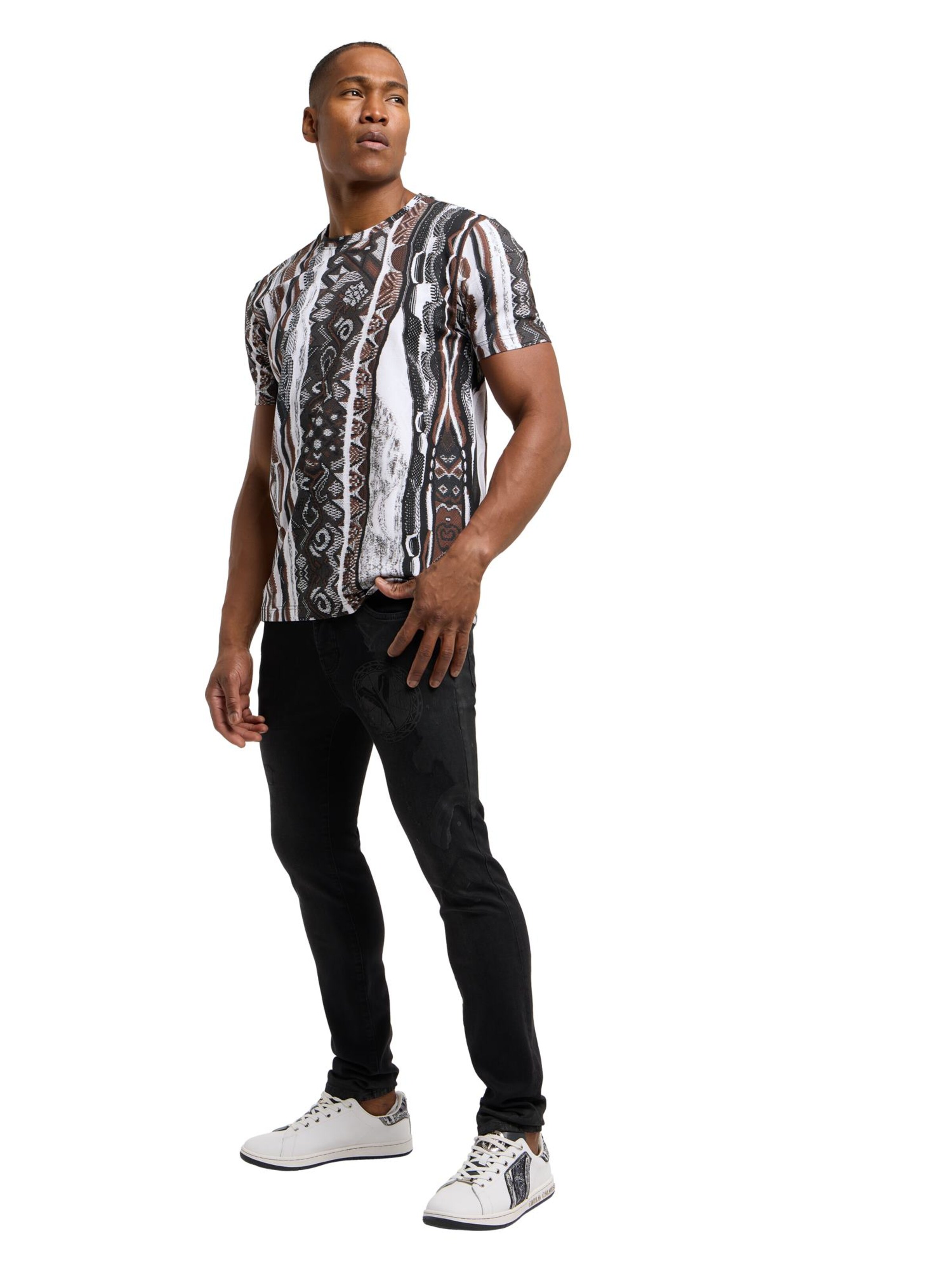 Carlo Colucci Shirt 'Dini' in Mischfarben