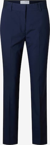 SELECTED FEMME Hlače na rob 'SLFRITA' | modra barva: sprednja stran