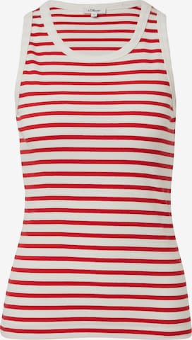 T-shirt s.Oliver en rouge : devant