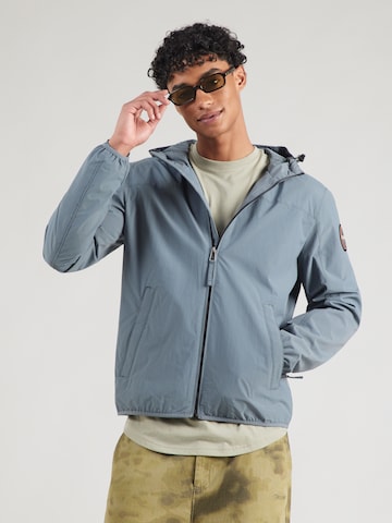 Veste mi-saison 'ASHERMAN' NAPAPIJRI en gris : devant