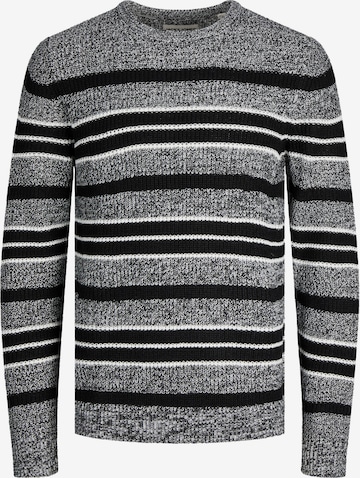 JACK & JONES Sweter w kolorze czarny: przód