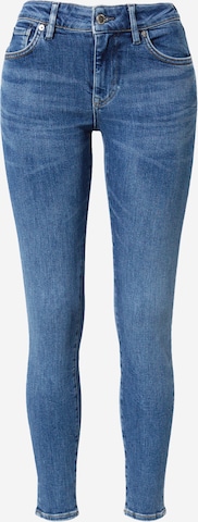 Skinny Jean Superdry en bleu : devant